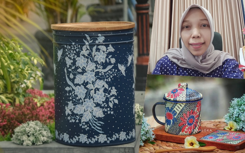 wastraloka brand homedecor dari Yogyakarta