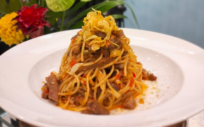 pasta lidah sambal kecombrang