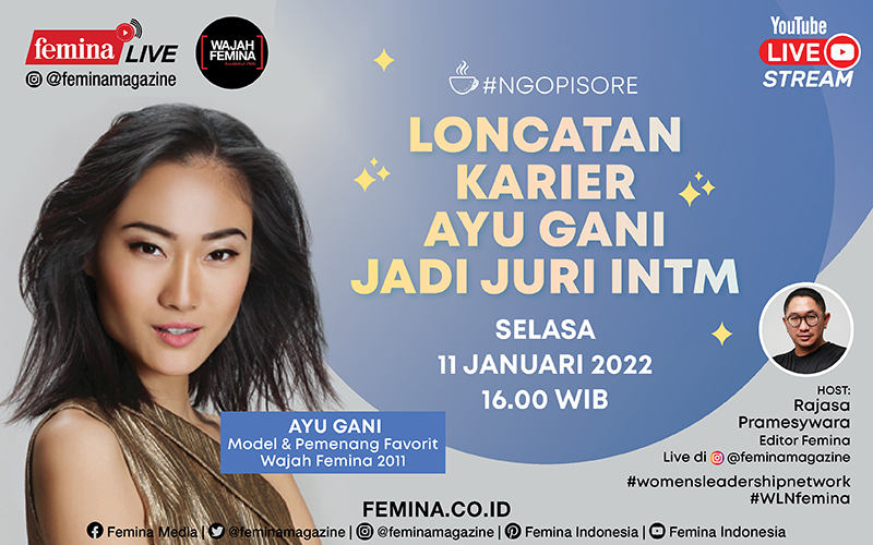 IG Live Ayu Gani bersama Femina
