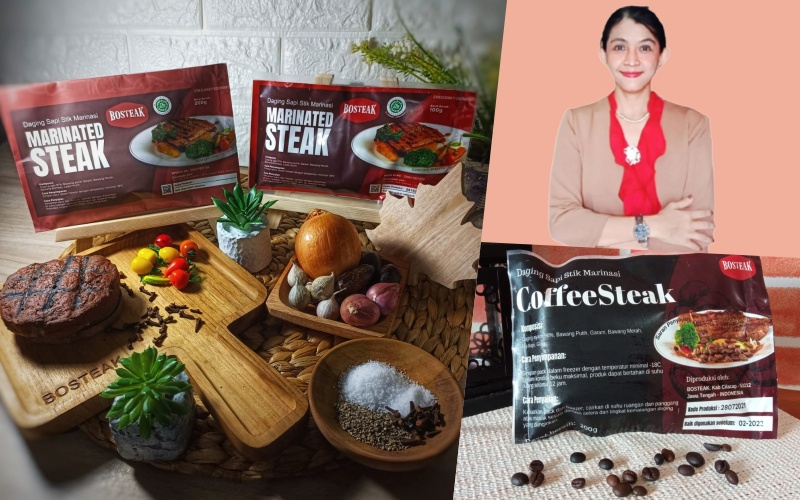 bosteak steak frozen dari Cilacap