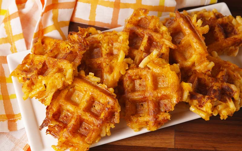 mac n sheese waffle