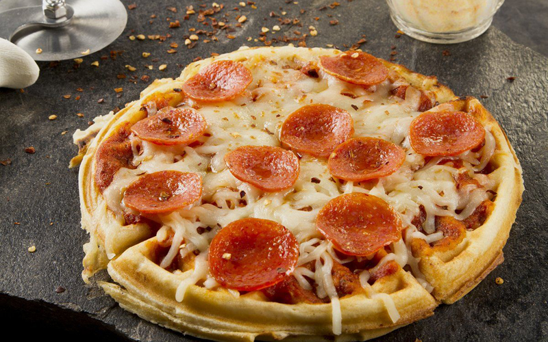 waffle pizza