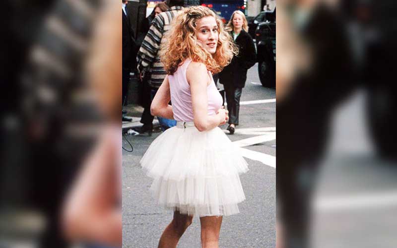 Carrie Bradshaw in Tutu Dress