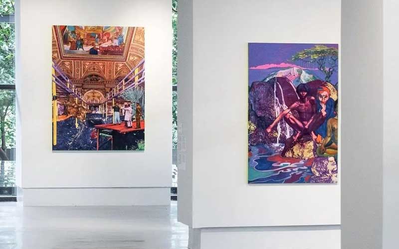 Pameran Ziqo AlBaiquni di Spac8 Ashta