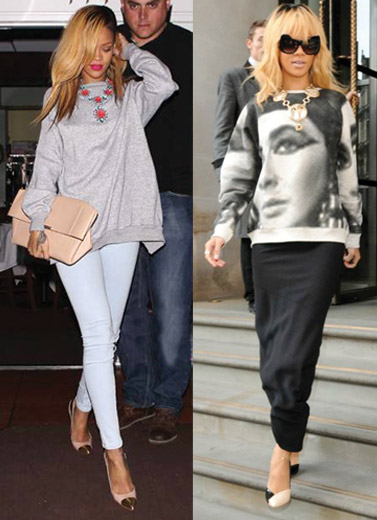 Modis dengan Sweatshirt