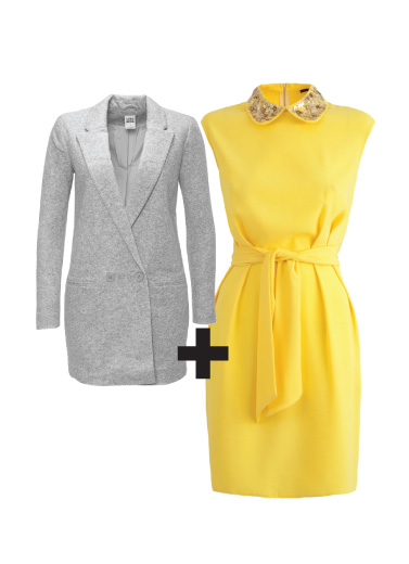 Busana Formal Warna Kuning