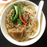 Egg Noodles With Duck