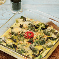 Fritata Udang Brokoli