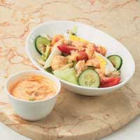 Salad Kepiting & Dressing Mayones