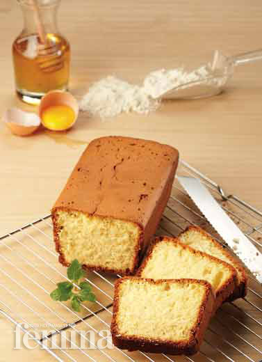 Honey Castella cake
