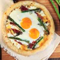 Sunny Side-Up Pizza