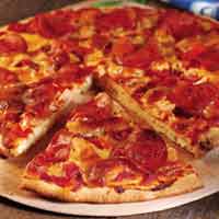 Salami Pizza