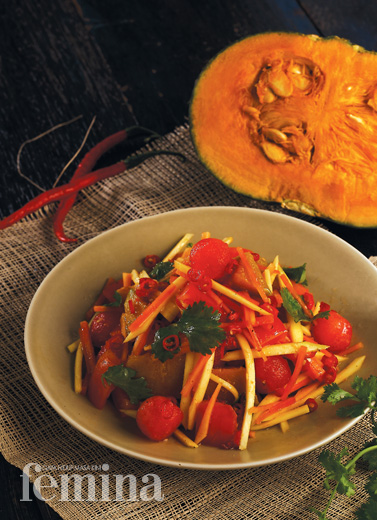 Spicy Pumpkin Salad