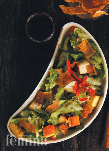 Tofu Salad With Hoisin Dressing