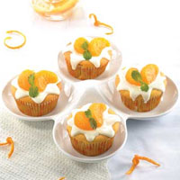 Orange Yoghurt Cupcakes