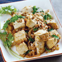 Tumis Tahu Daun Ketumbar