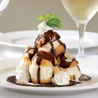 Chocolate Profiteroles