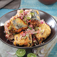 Makerel Goreng Sambal Matah