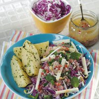 Red & White Cabbage Salad