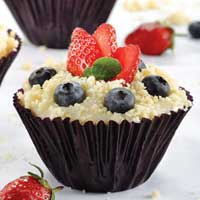 Berry Cheese Cupcake