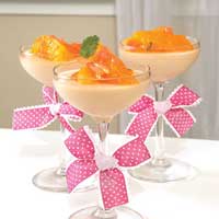 Pannacotta with Tea Infusion