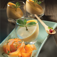 Carrot Pannacotta