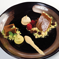 Coffee Jelly & Coconut Meringue