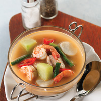 Sup Seafood Kuah Kacang