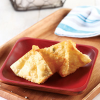 Smoked Salmon Eggroll