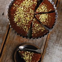 Caramel Brownie Tart