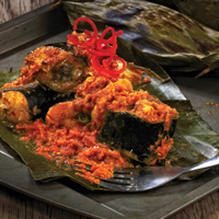 Pepes Ikan Patin Tempoyak