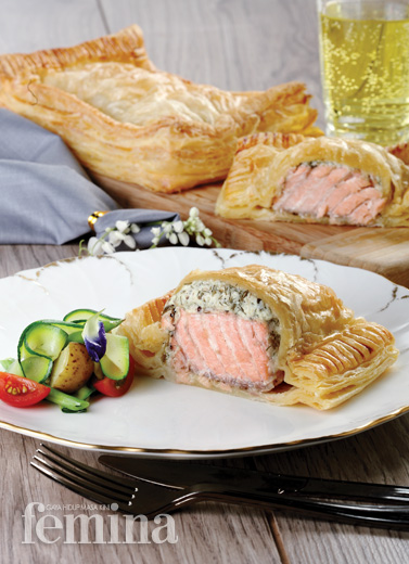 Salmon En Croute