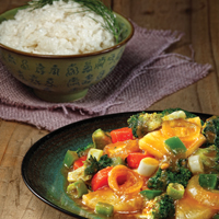 Laotian Sweet and Sour Vegetables