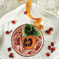 Pomegranate and Passionfruit Drink