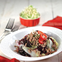 Tumis Bayam dan Sawi Bumbu Oregano