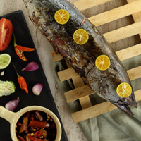 CAKALANG BAKAR BUMBU AIR LAUT