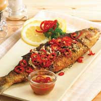 Daing Na Bangus (Bandeng Bumbu Bawang dan Cuka)