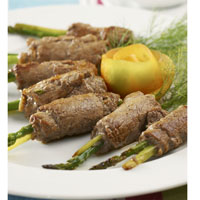 Daging Gulung Asparagus