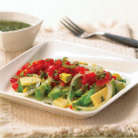 Salad Avokad Labu Siam