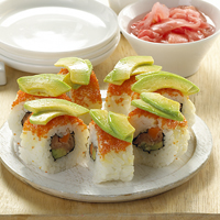Sushi Isi Avokad Salmon