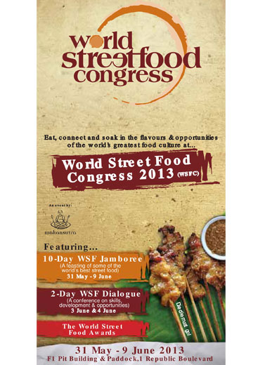 Hadiri Festival Kuliner Akbar Sedunia!