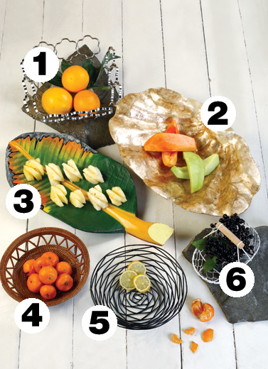 Colorful Fruit Basket