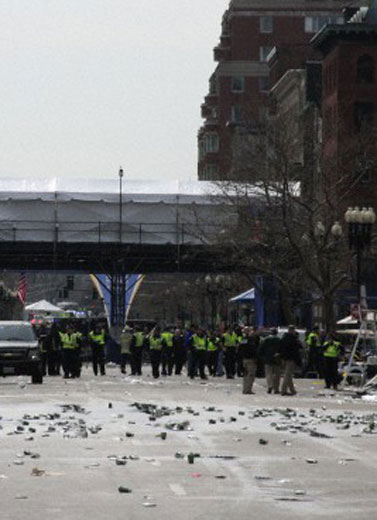 Bom Guncang Boston Marathon 2013