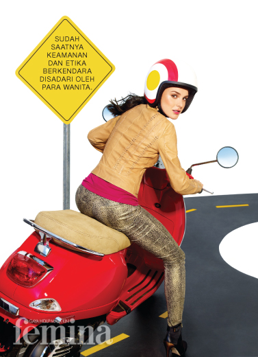 Jumlah Wanita Pemotor Meningkat 
