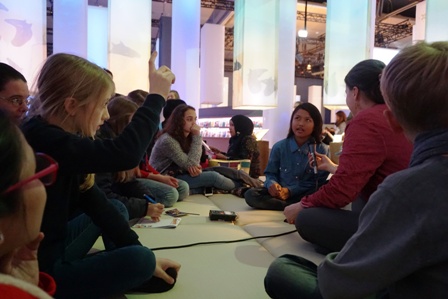 Dongeng Nadia, Si Penulis Cilik di Frankfurt Book Fair 2015