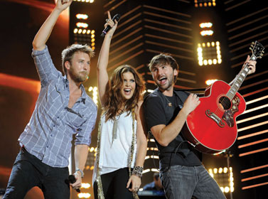 Lady Antebellum Sukses Bertiga