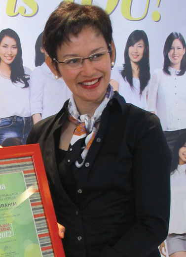 Ratih Ibrahim, Terkesan Peru