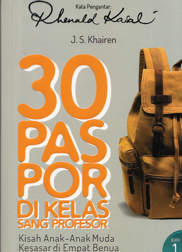 30 Paspor di Kelas Sang Profesor