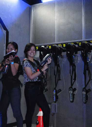 Perang-Perangan Gaya Laser Game