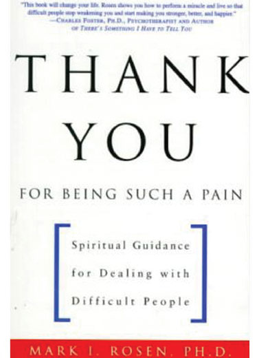 Thank You for Being Such a Pain, Spiritual Guidance for Dealing with Difficult People
